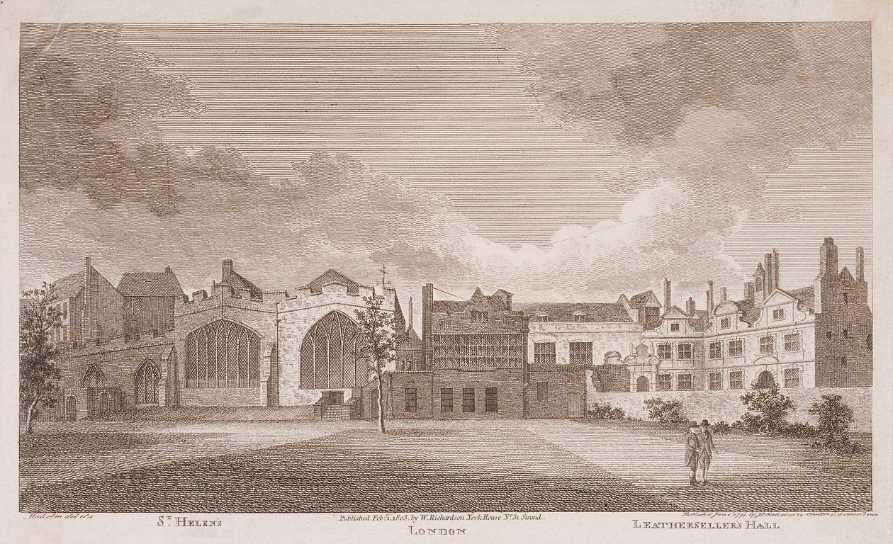 Dericiler Salonu, Londra, 1799 by James Peller Malcolm