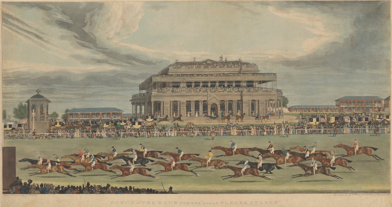 Büyük St. Leger Stakes için Doncaster Yarışı by James Pollard