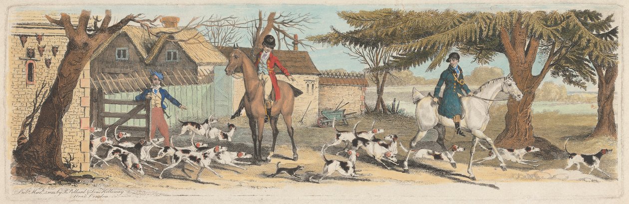Fox-Hunting [dörtlü üçlü set]: 1.Köşeden Çıkarma by James Pollard
