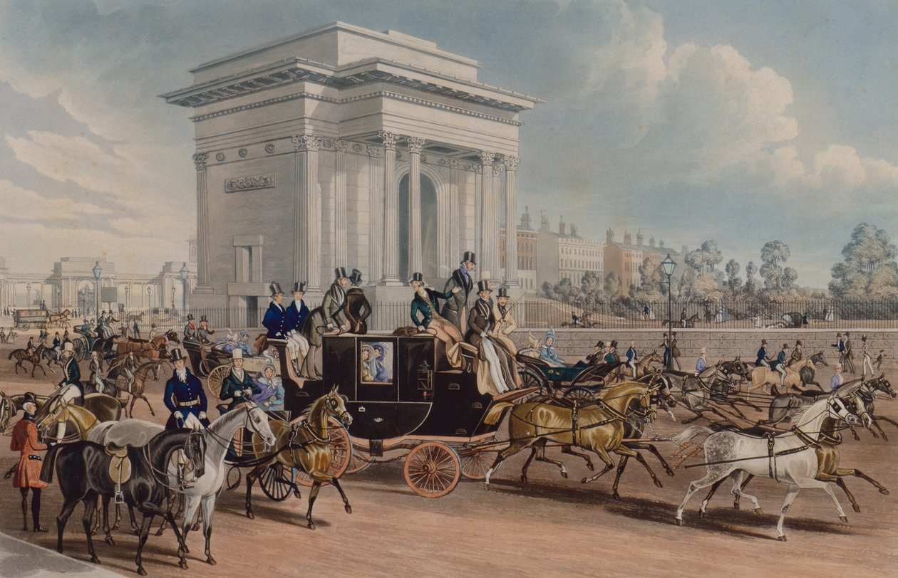 Hyde Park Köşesi by James Pollard