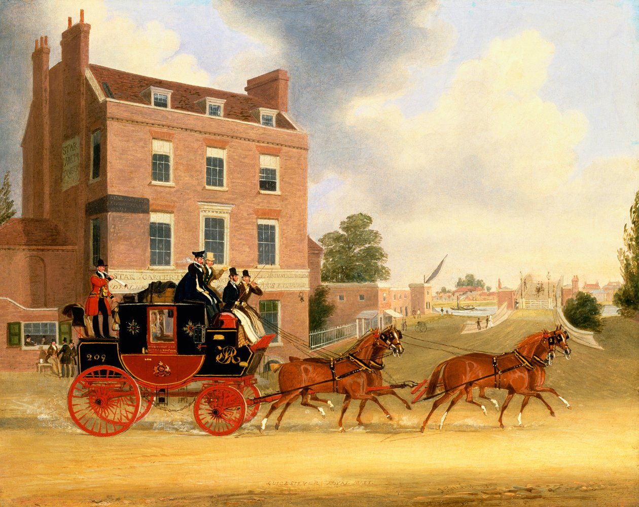 Quicksilver Royal Mail, Kew Bridge