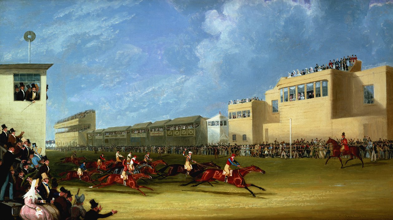Ascot Altın Kupa, 1834 by James Pollard