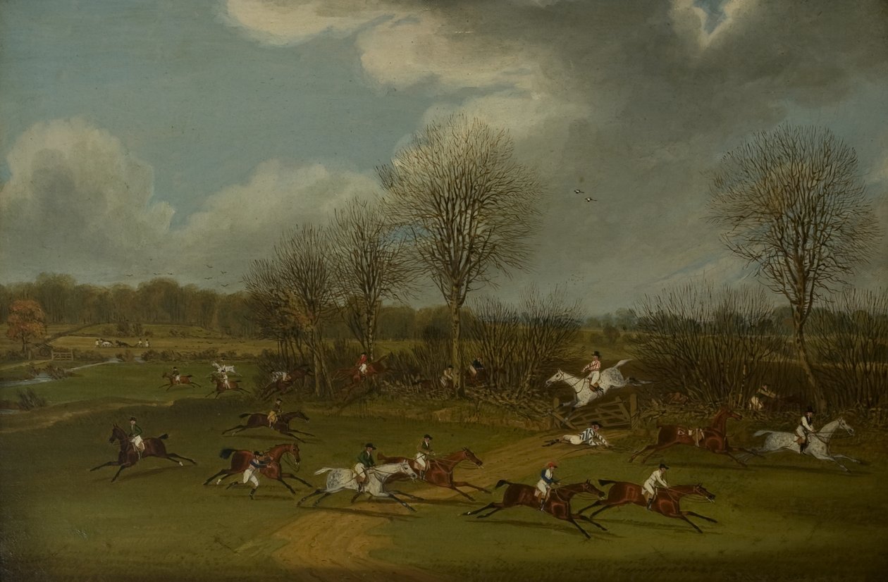 8 Mart 1832, 1832-33 St Albans Grand Engelli Koşusu by James Pollard