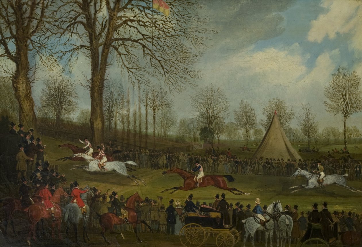 8 Mart 1832, 1832-33 St Albans Grand Engelli Koşusu by James Pollard