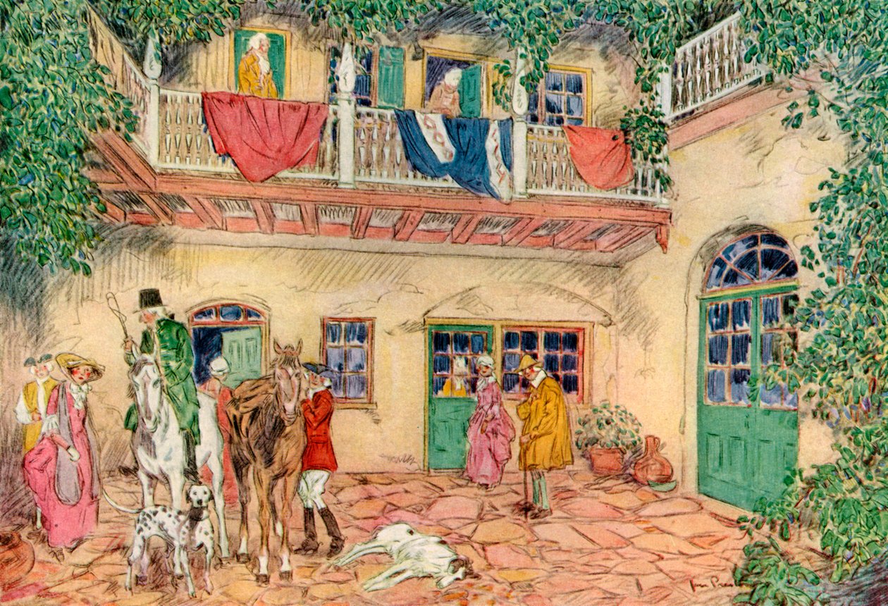 Perili Ev, New Orleans, Louisiana, ABD, 18. yüzyıl 1921. by James Preston