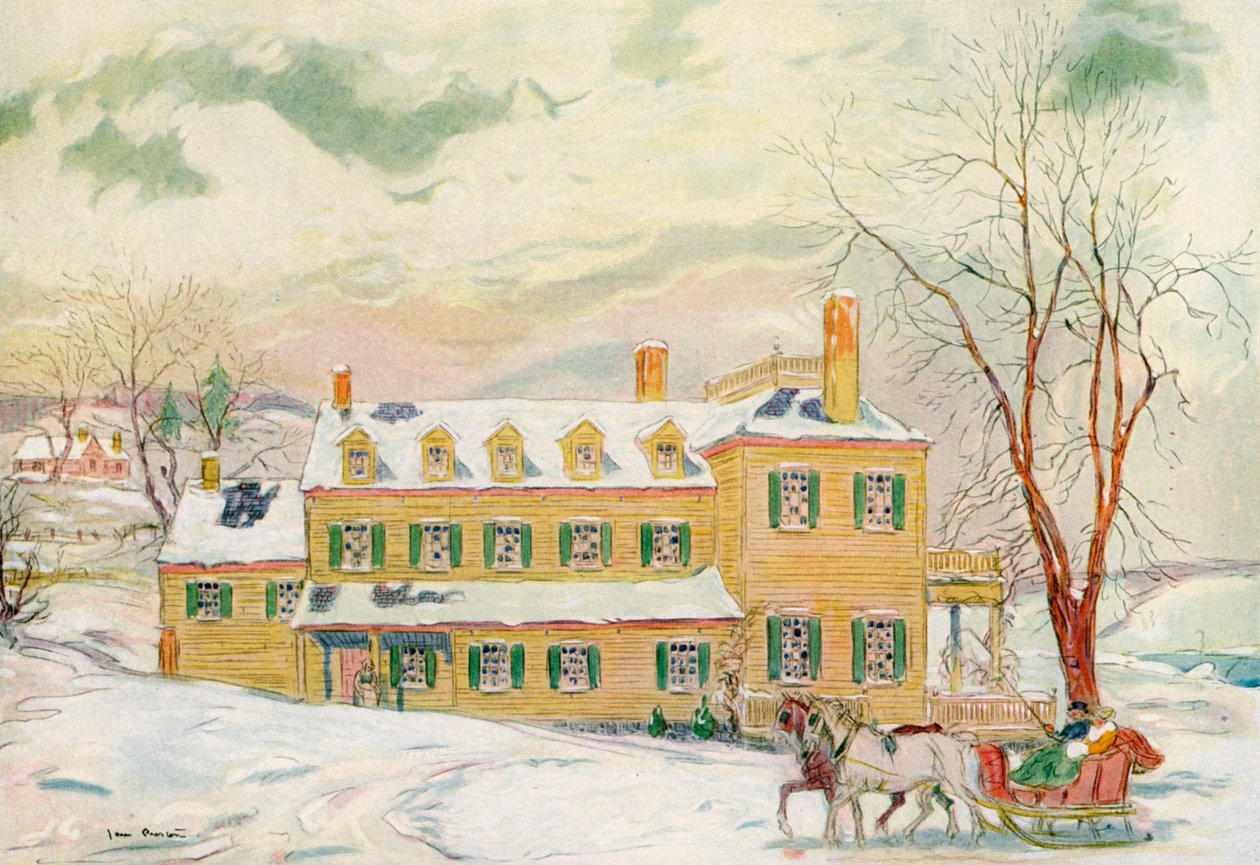 Kendall House, Virginia, ABD, 18. yüzyıl 1921. by James Preston