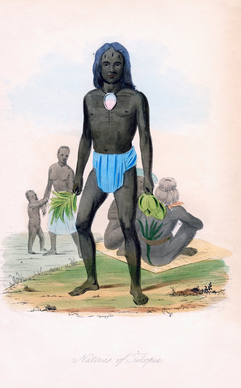Tilcopia Yerlileri, c1850. by James Prichard