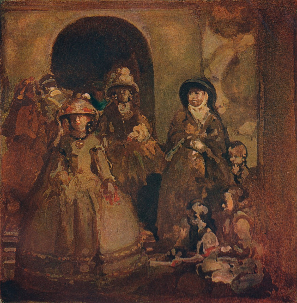 Demimondaine, 1911 by James Pryde