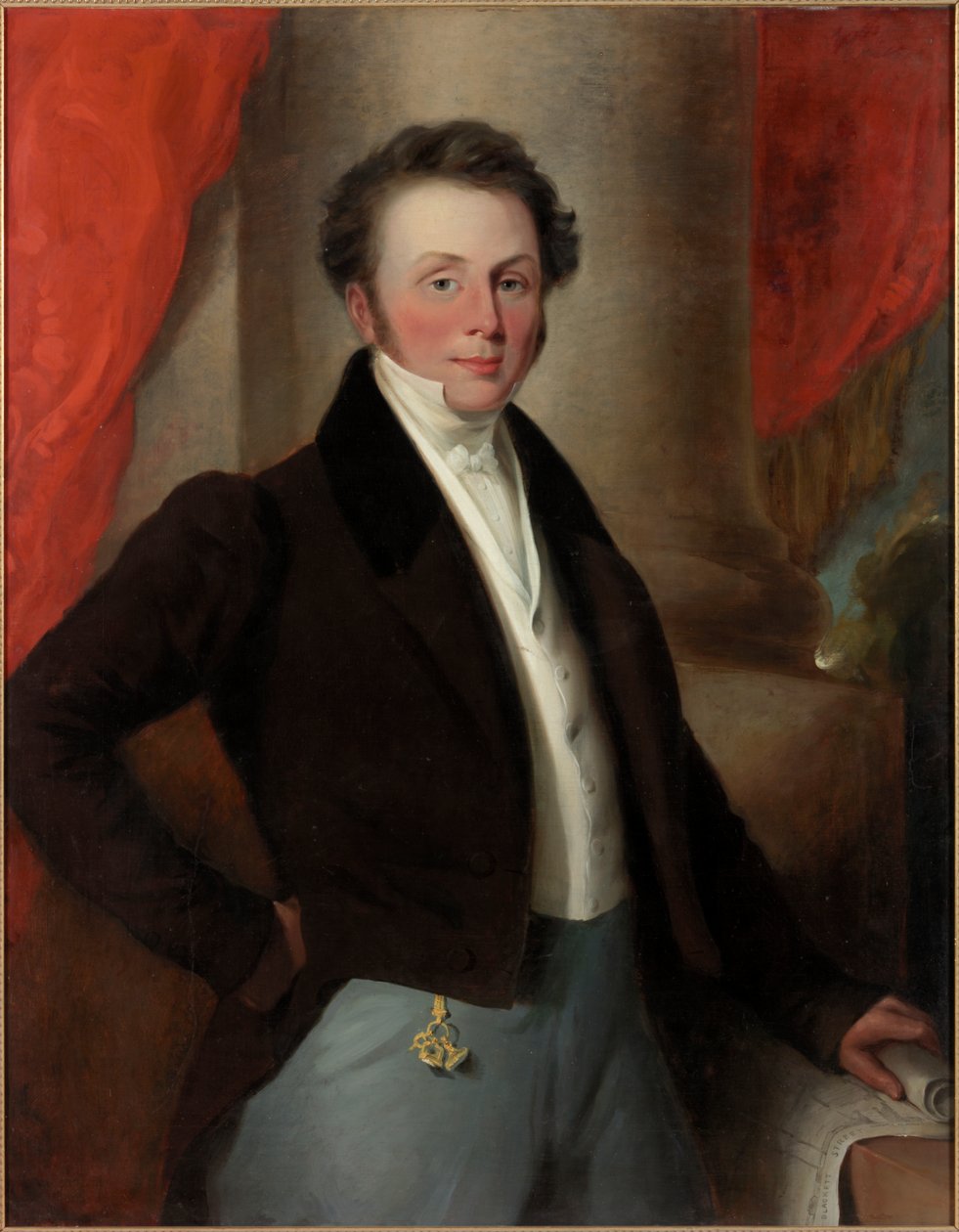 Richard Grainger'in portresi, c.1827 by James Ramsay