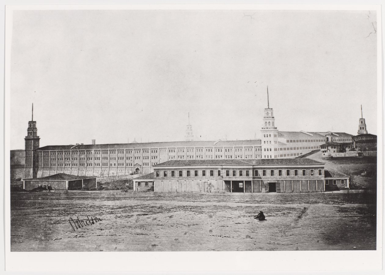 Kışla, Üsküdar, 1854 by James Robertson