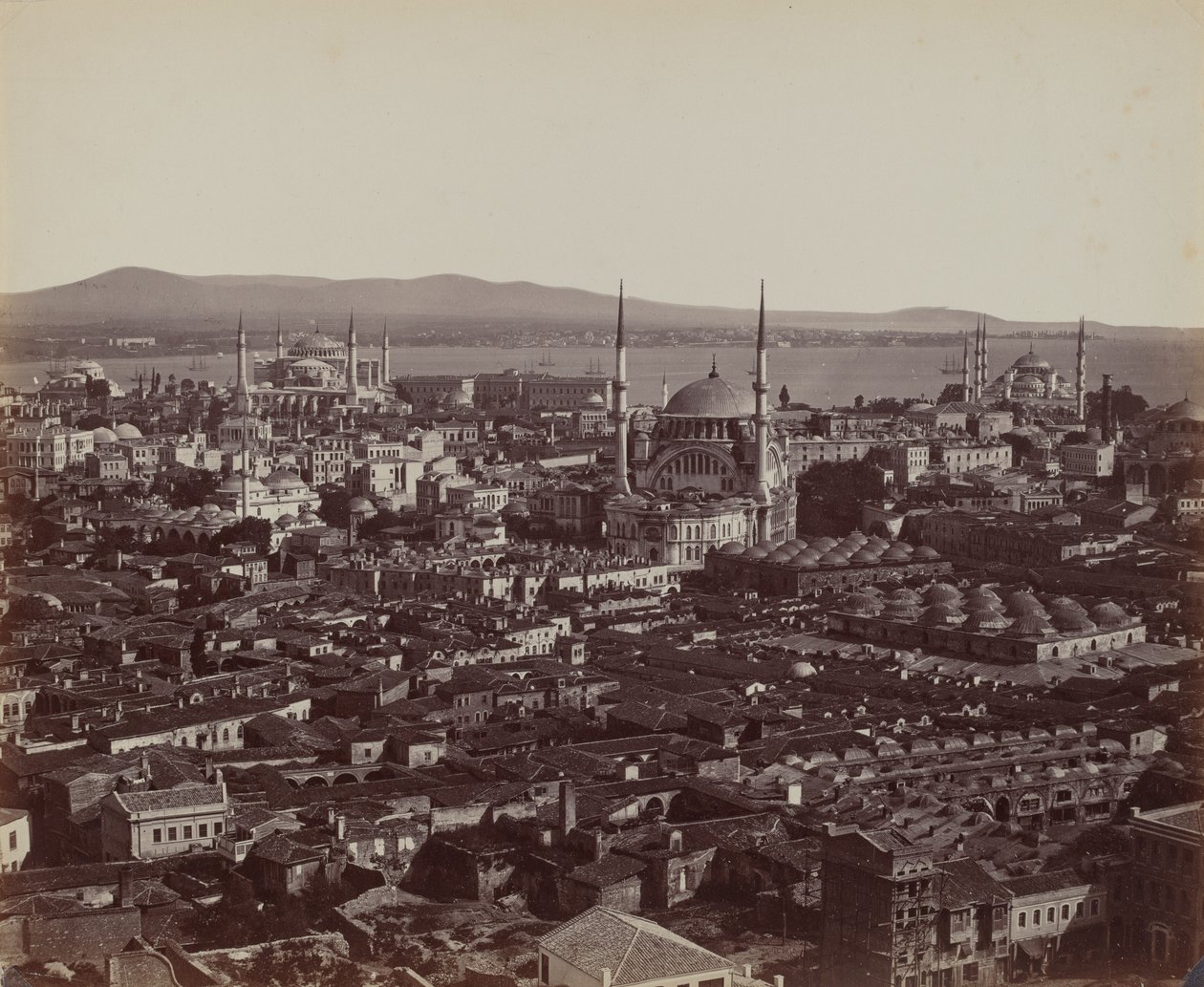 Konstantinopolis Panoraması by James Robertson, and Felice Beato