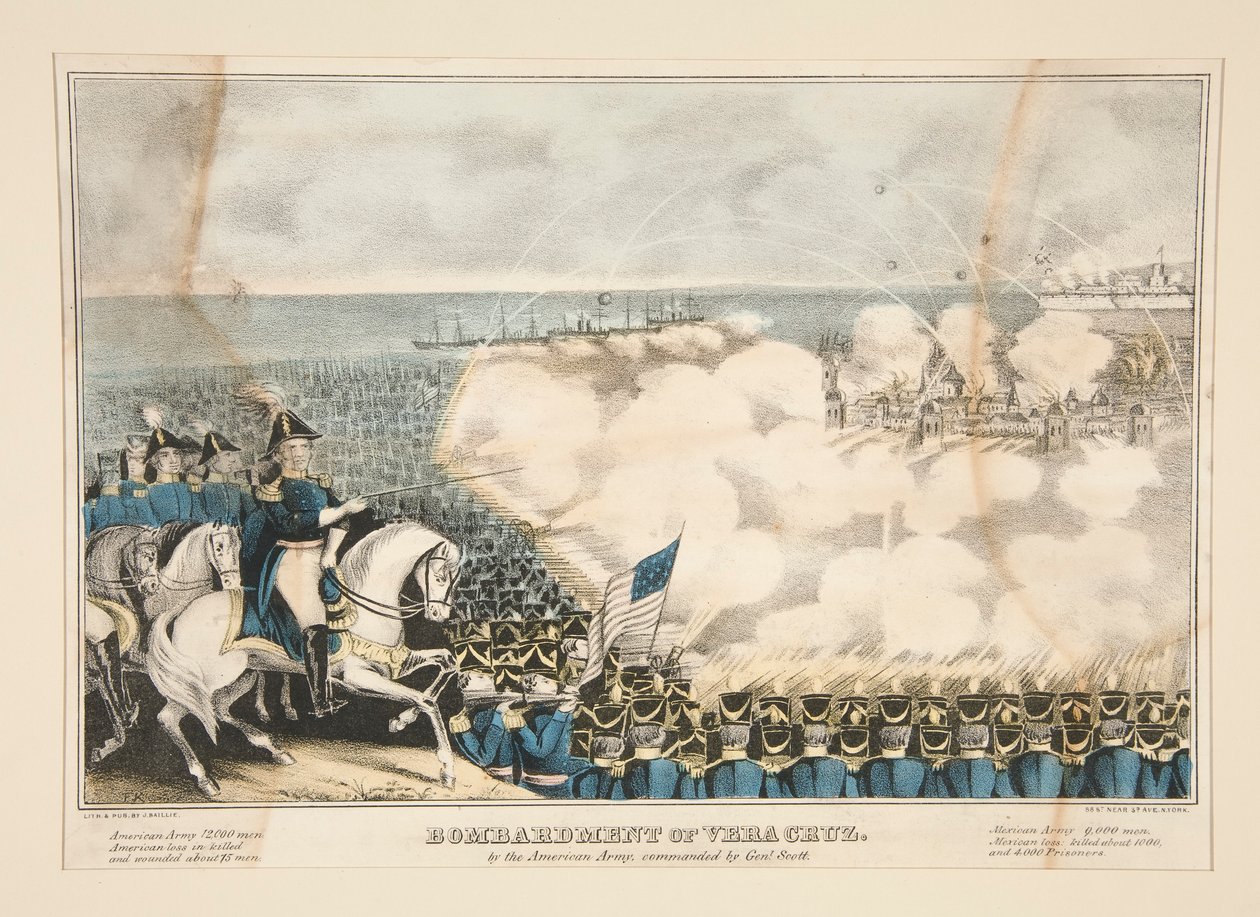 Vera Cruz'un Bombardımanı by James S. Baillie