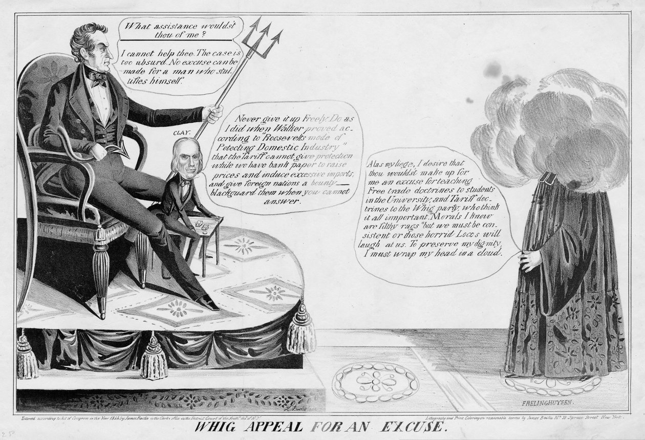 Whig mazeret çağrısı, James Baillie tarafından yayınlandı, H Bucholzer, New York, 1844 by James S. Baillie