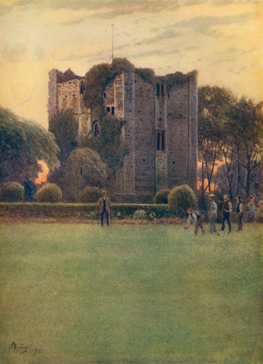 Guildford Kalesi, 1911, 1914 by James S Ogilvy