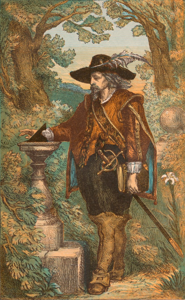 Stuart Döneminin Bir Beyefendisi, 17. yüzyıl, c1910 by James Sangster and Co