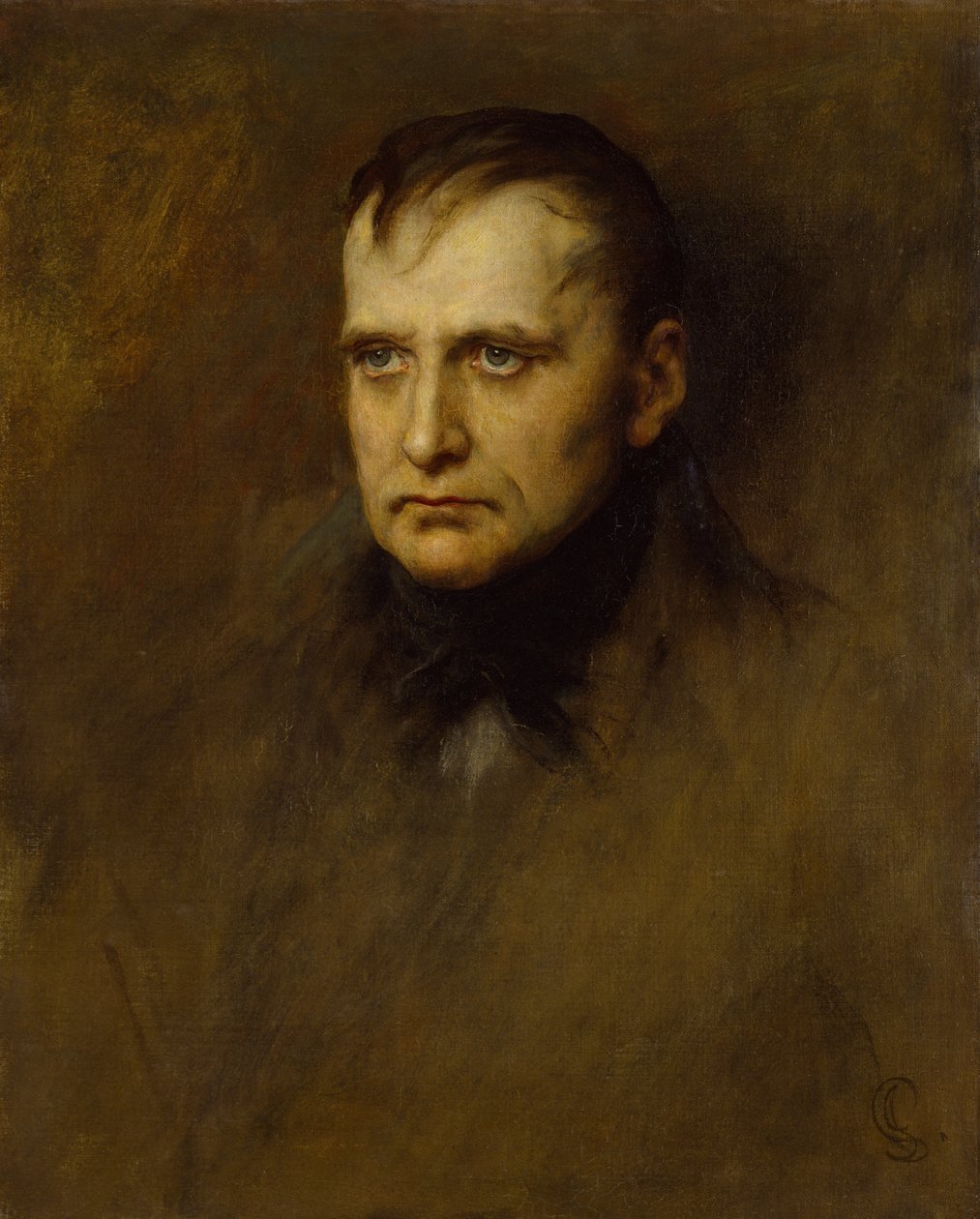 St Helena, Son Aşama, c.1900 (tuval üzerine yağlıboya) by James Sant