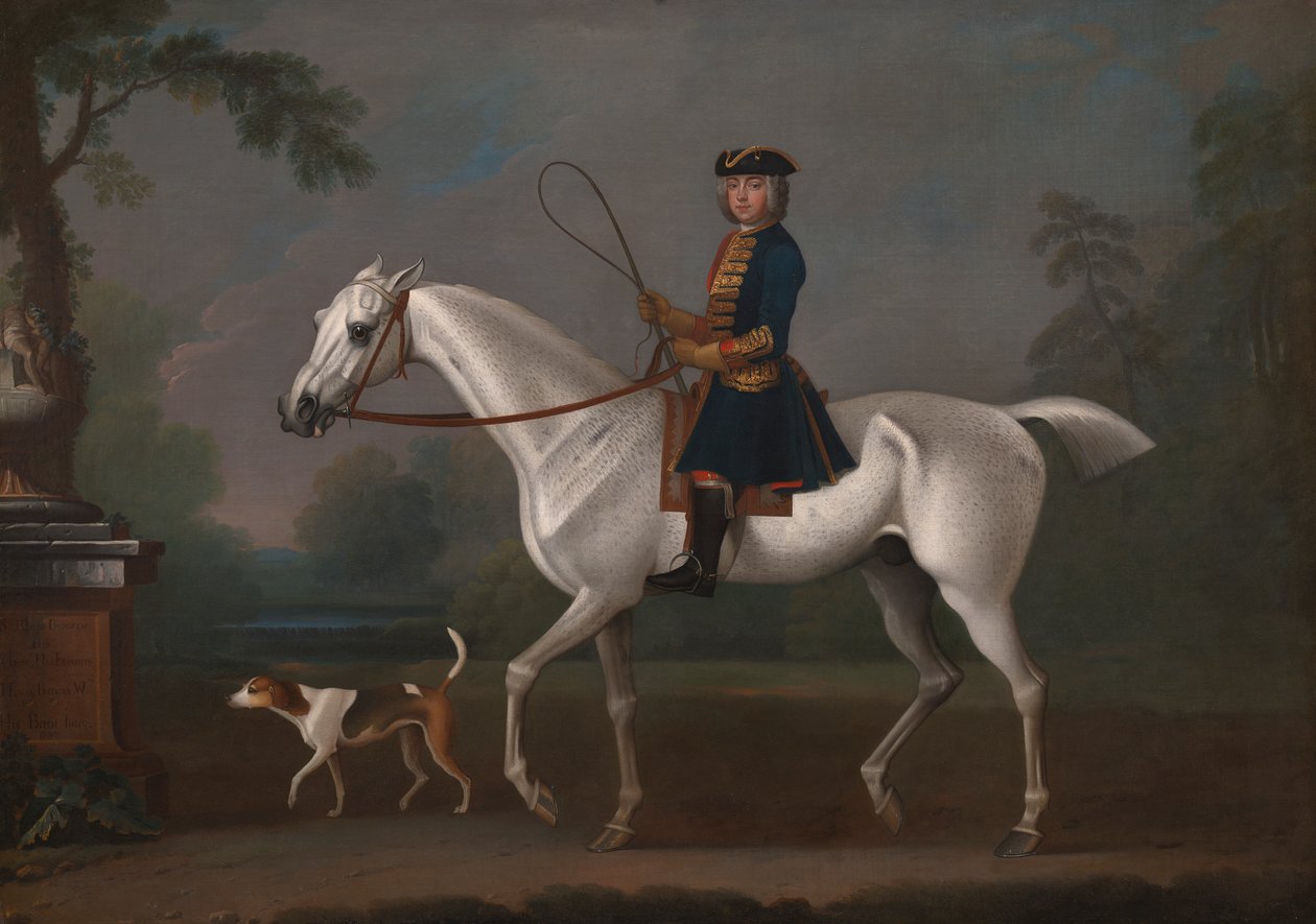Sir Roger Burgoyne "Porsuk" Sürüyor by James Seymour