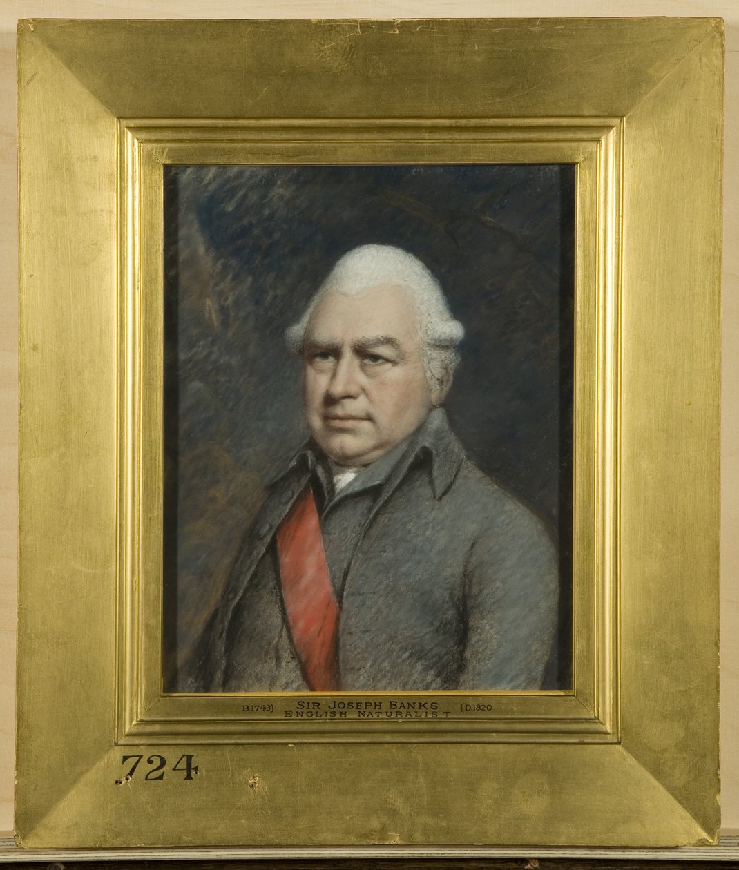 Sir Joseph Banks, İngiliz Doğabilimci by James Sharples