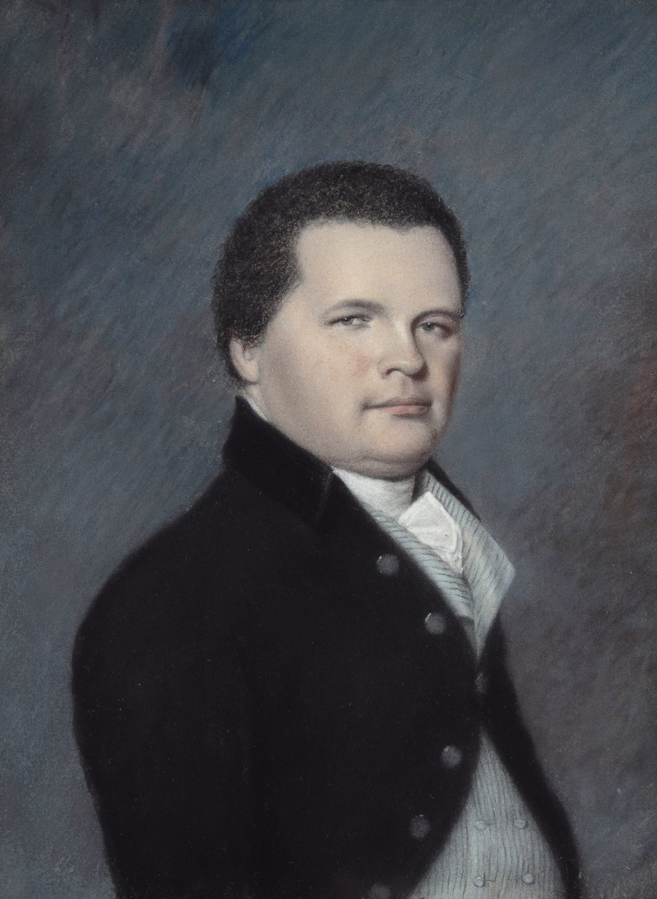 William Strutt (gri kağıt üzerine pastel) by James Sharples