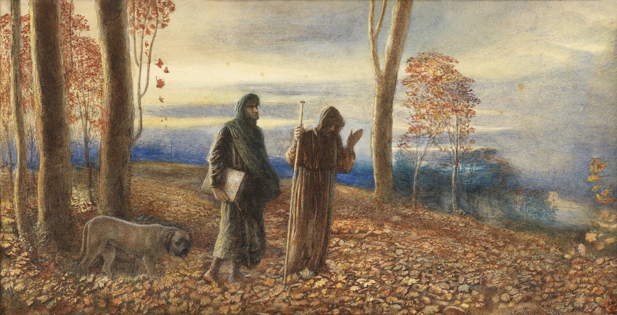 Dante ve Virgil, Vallombrosa