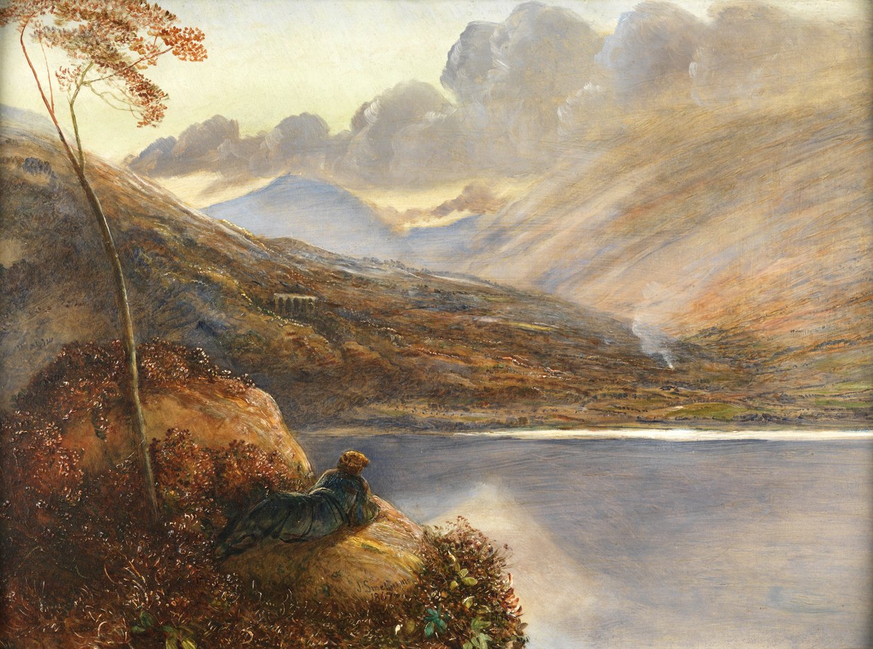 Şairler Dinlenme Yeri, 1867 by James Smetham