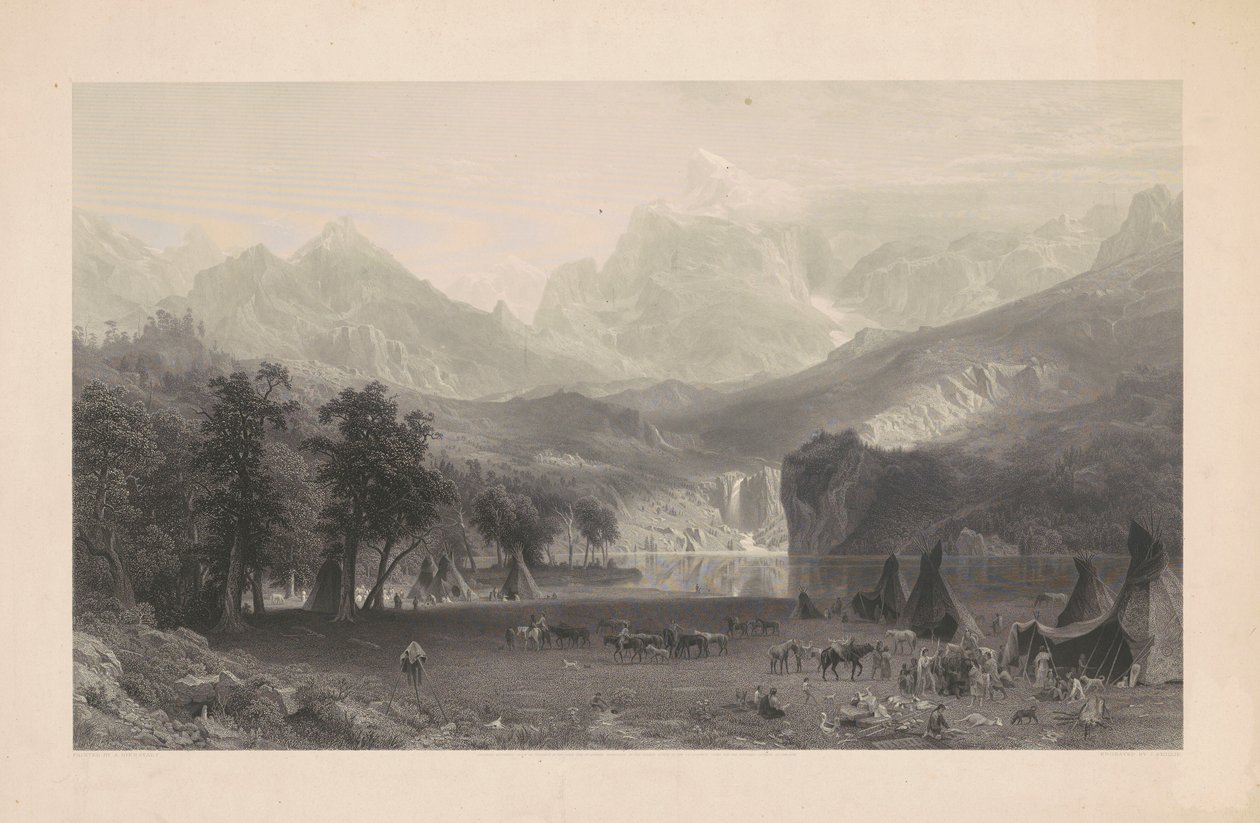 Rocky Dağları by James Smillie, after Albert Bierstadt