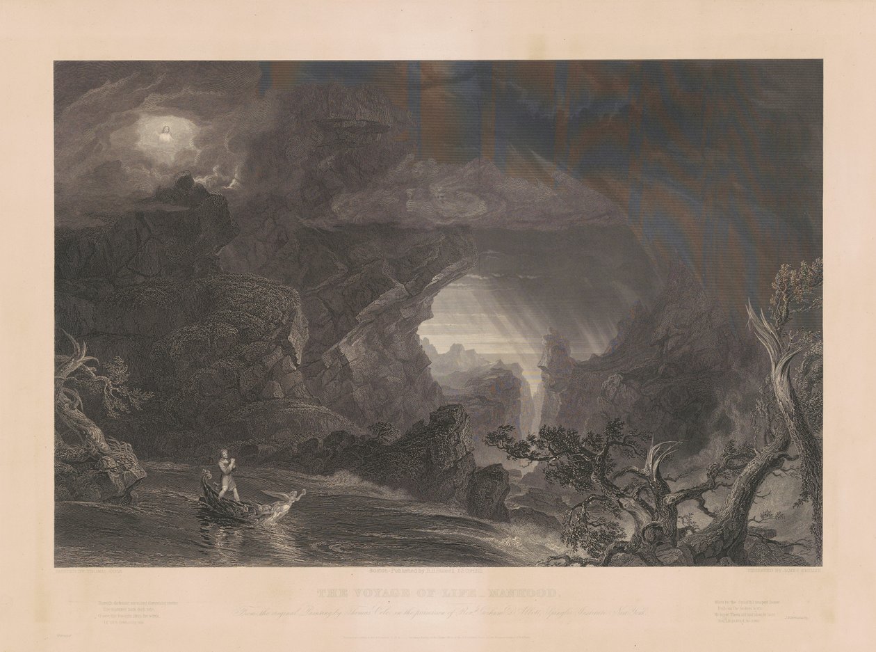 Yaşam Yolculuğu: Erkeklik by James Smillie, after Thomas Cole