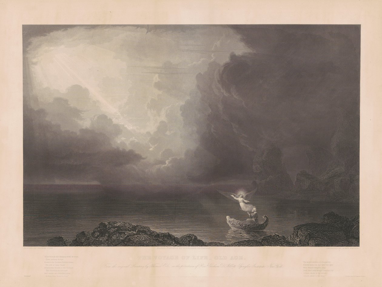 Yaşam Yolculuğu: Yaşlılık by James Smillie, after Thomas Cole