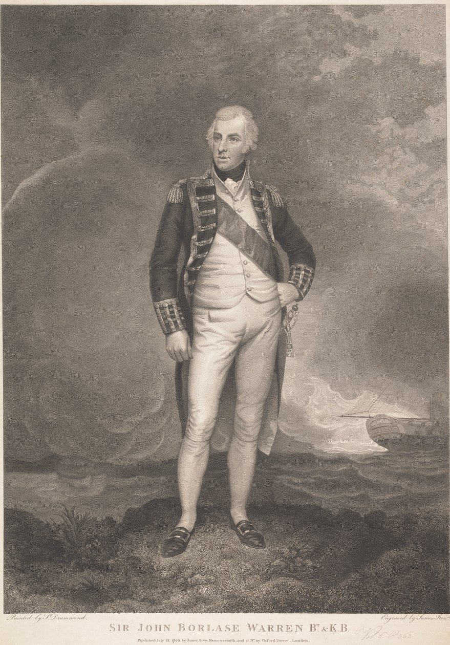 Sör John Borlase Warren by James Stow
