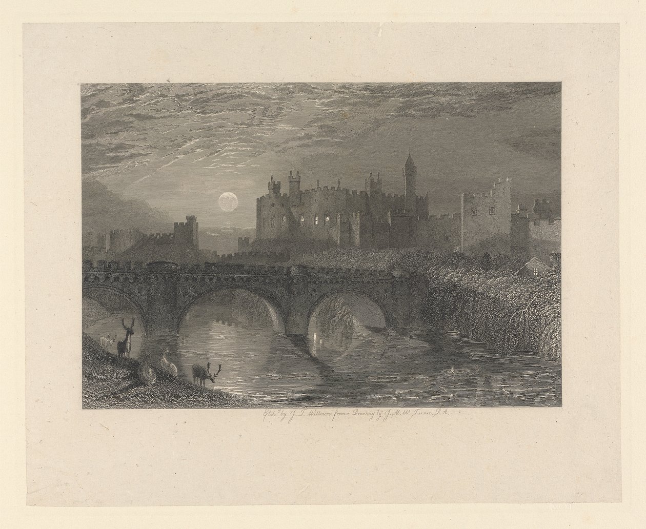 Alnwick Kalesi, Northumberland by James T. Willmore