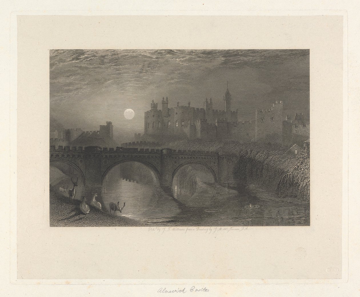 Alnwick Kalesi, Northumberland by James T. Willmore