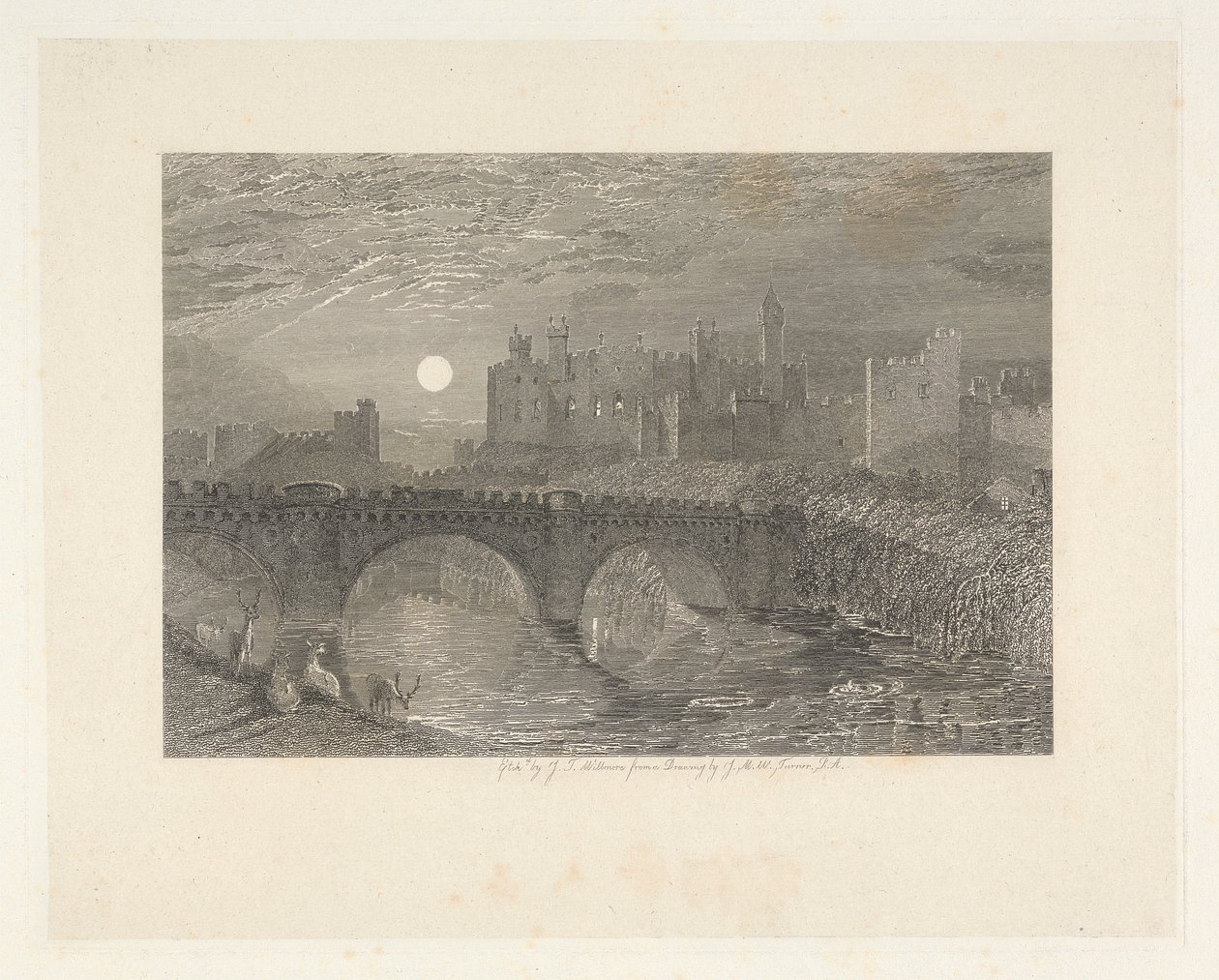 Alnwick Kalesi, Northumberland by James T. Willmore