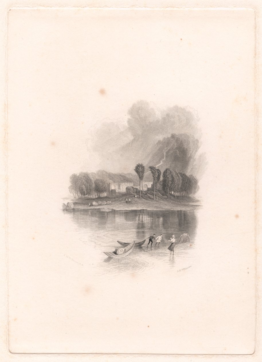 Lochmaben Kalesi by James T. Willmore