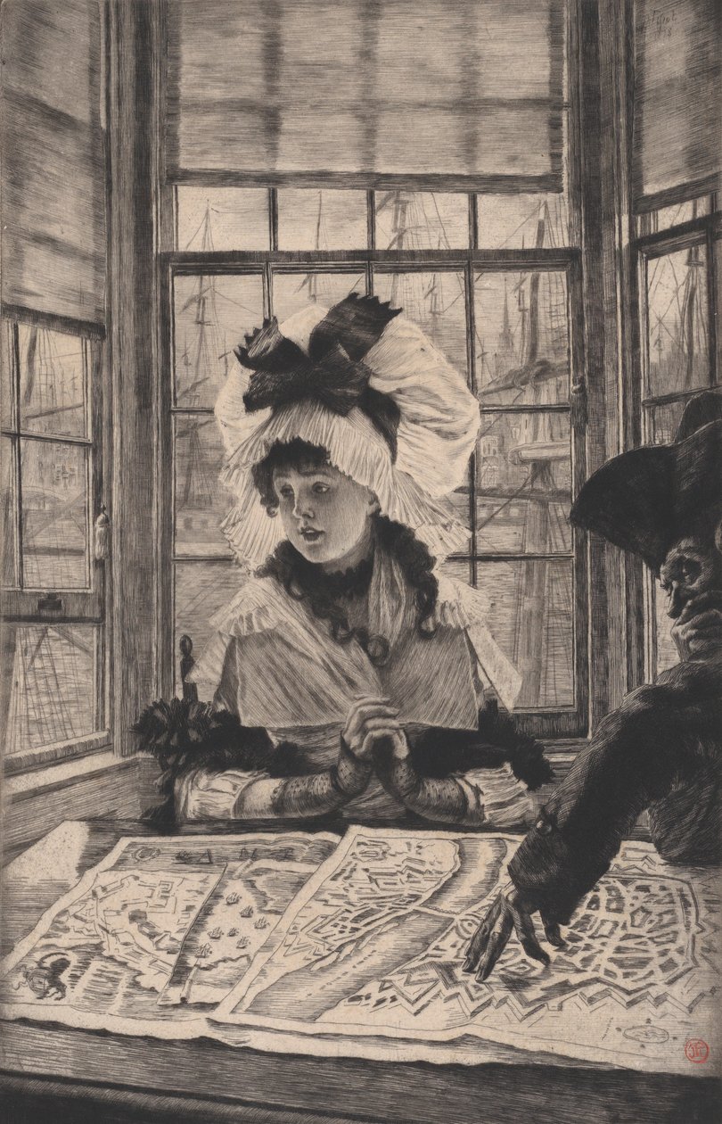 İlginç Bir Öykü, 1878. by James Tissot