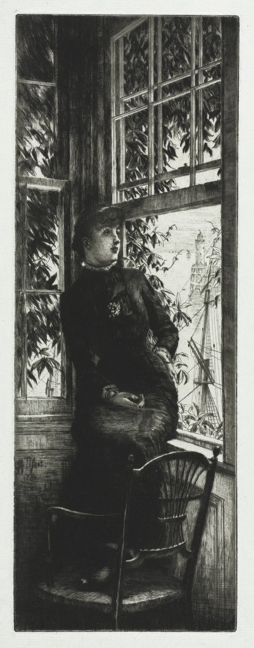 Deniz kenarında by James Tissot