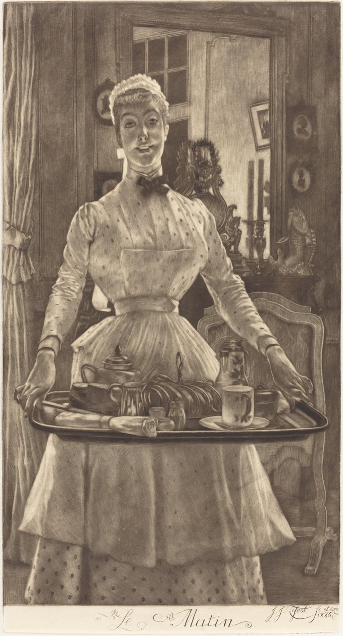 Le Matin Sabahı, 1886. by James Tissot