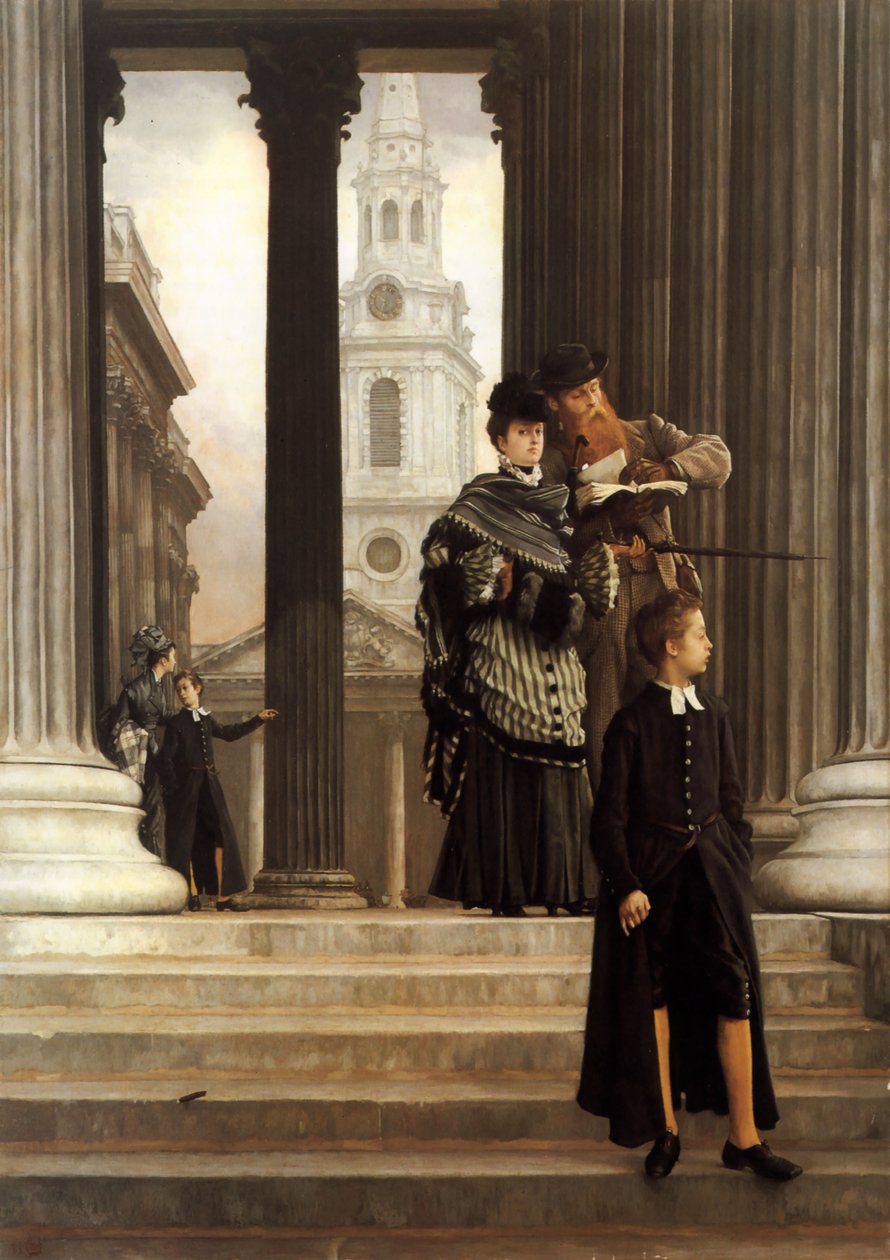 Londra Ziyaretçileri by James Jacques Joseph Tissot