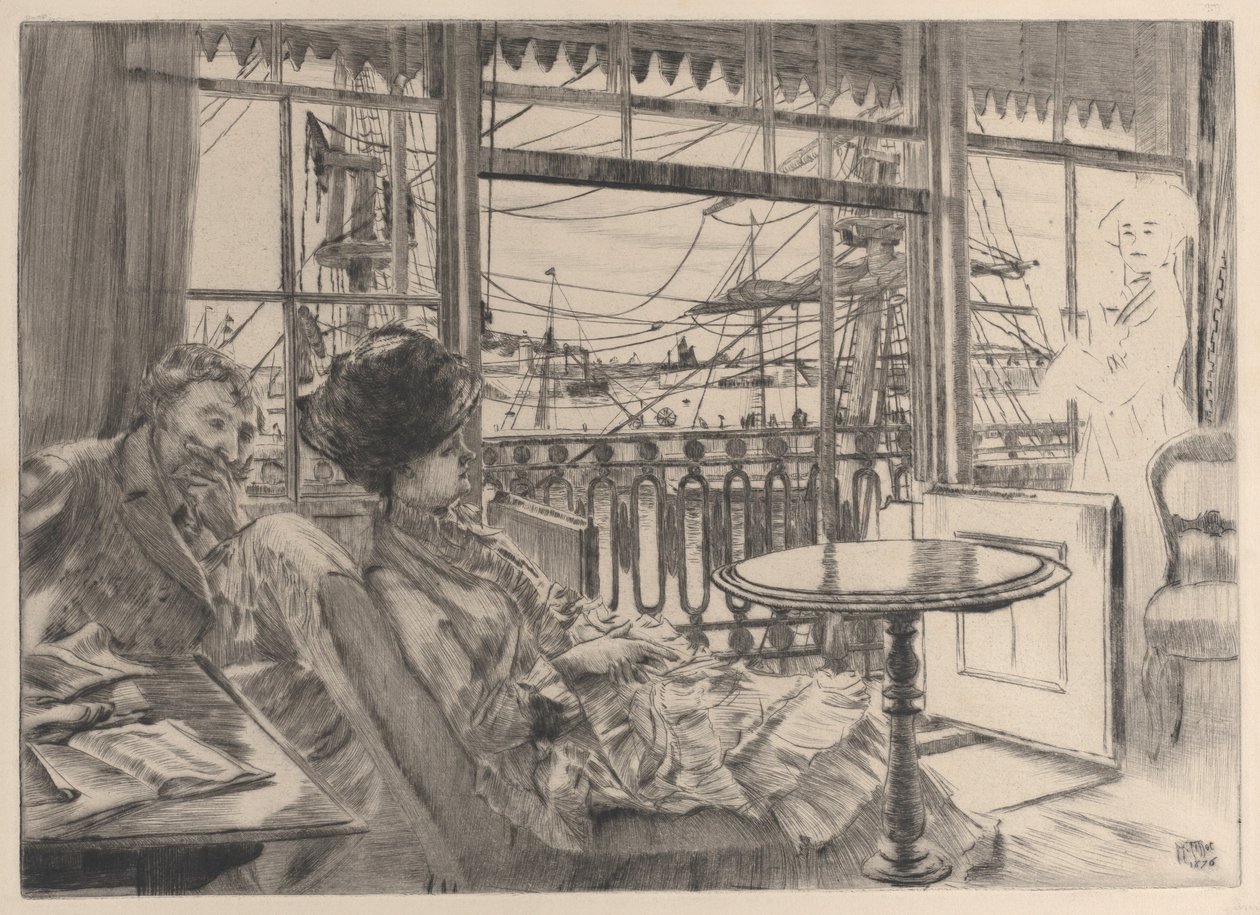 Ramsgate, 1876. by James Tissot