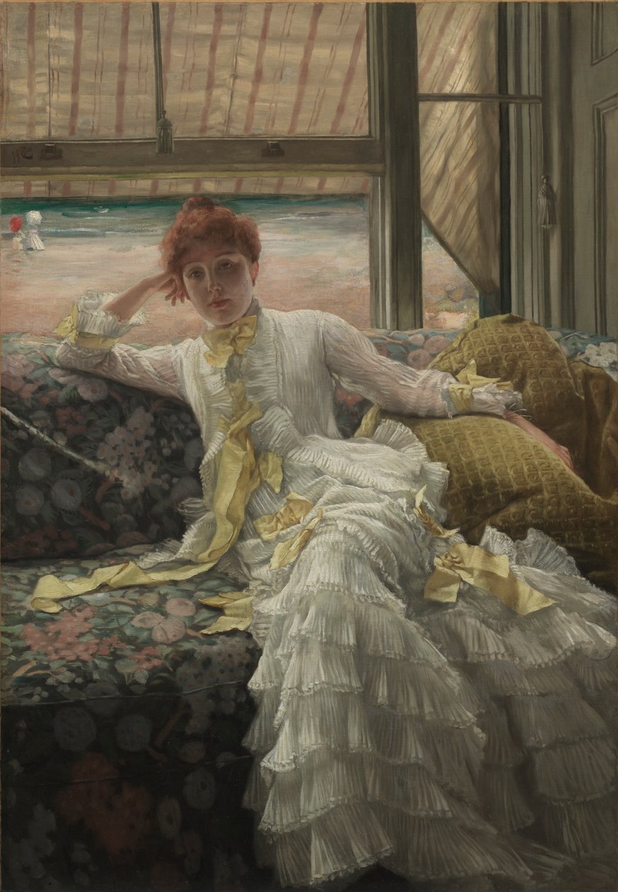 Sahil (Temmuz: Bir Portre Örneği) by James Tissot
