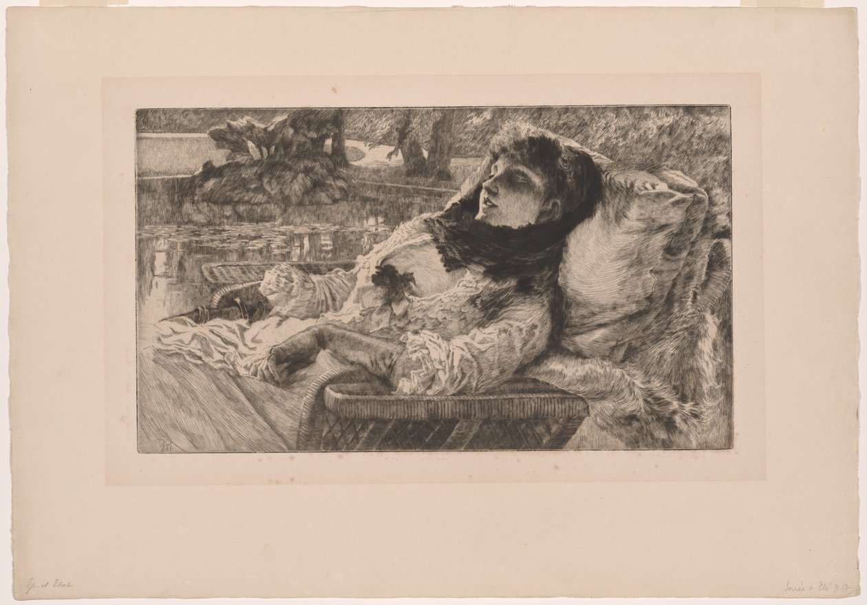 Yaz akşamı by James Tissot