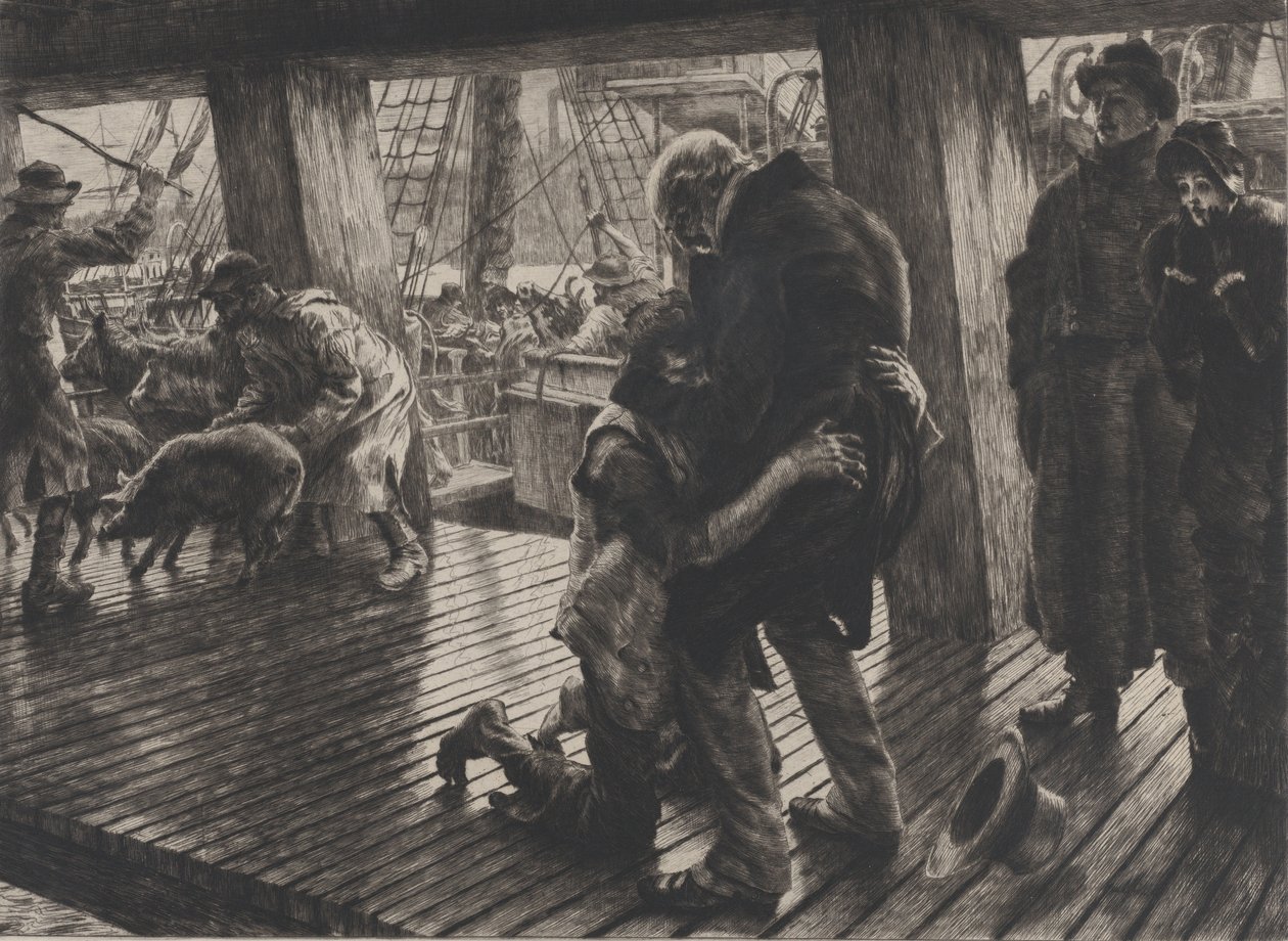 Müsrif Oğul Meseli, No. III: Dönüş, 1882. by James Tissot