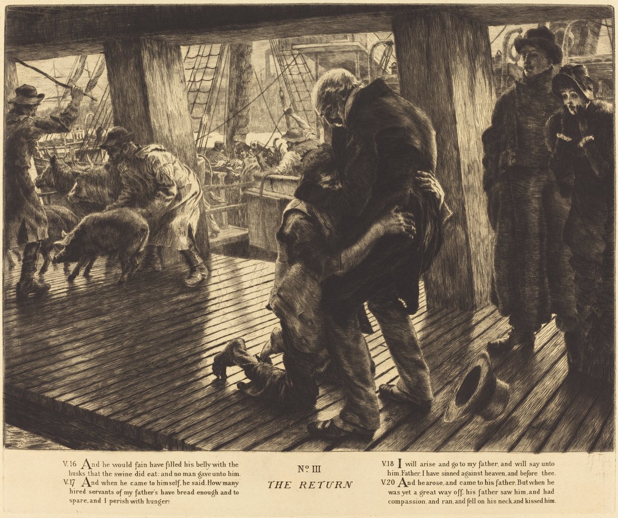 Dönüş, 1882. by James Tissot