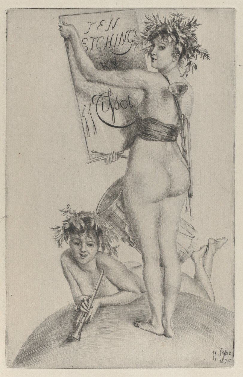 Üçüncü Cephe, 1876. by James Tissot