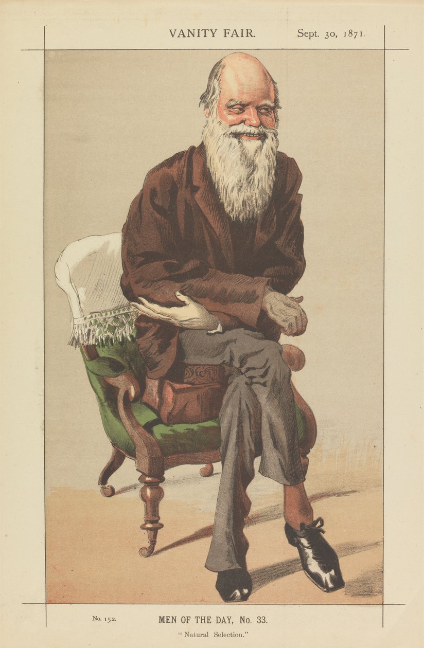 Vanity Fair Günün Adamları, Sayı 33, Doğal Seleksiyon by James Tissot