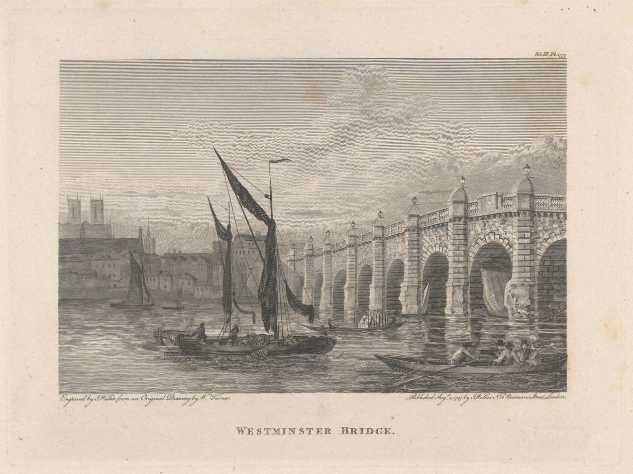 Westminster köprüsü by James Walker