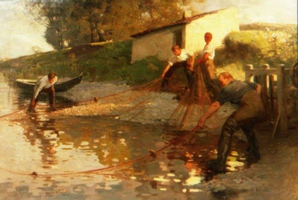 Tüvit Somon Balıkçıları by James Wallace