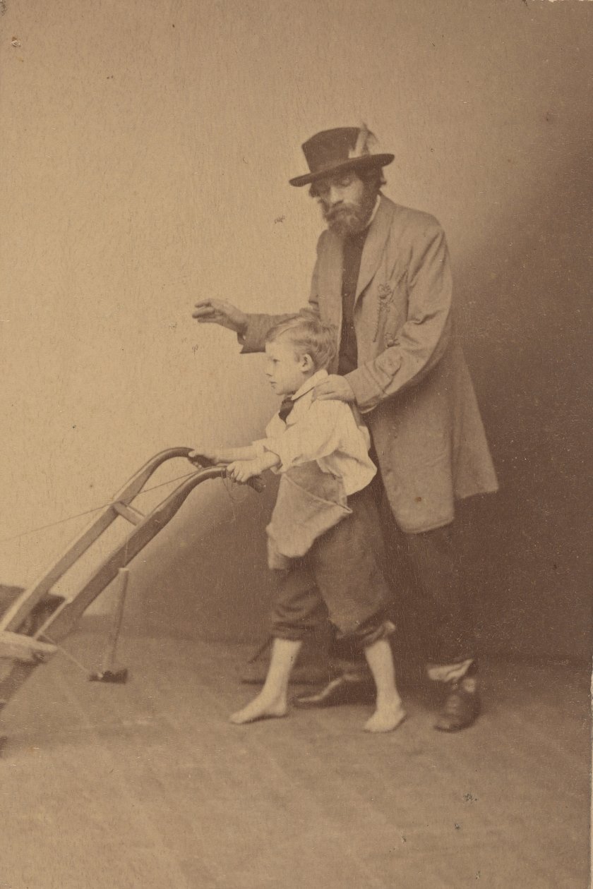 Edward Everett Hale ve Oğlu, yak. 1865. by James Wallace Black