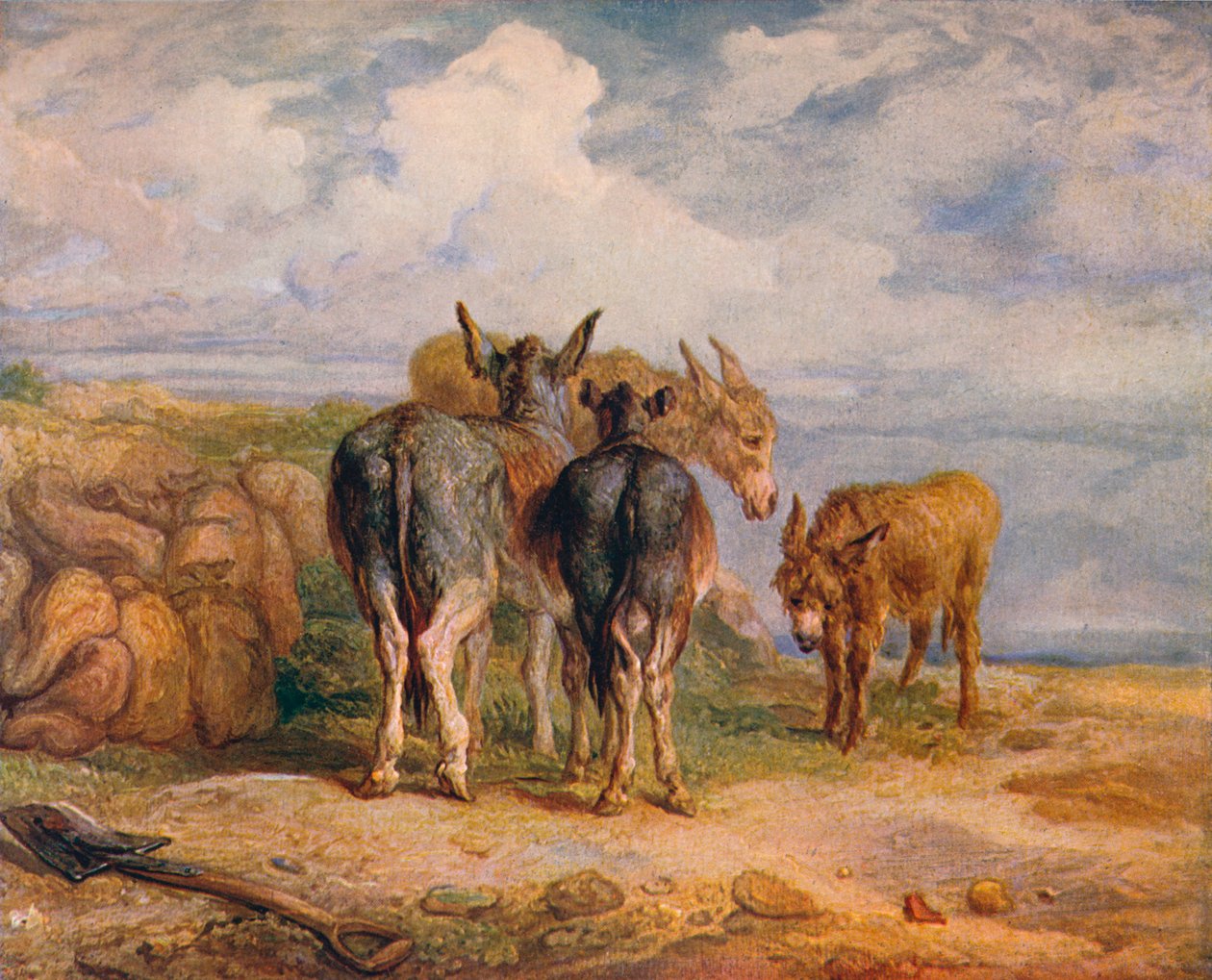 Eşekler, c1831 1904 by James Ward