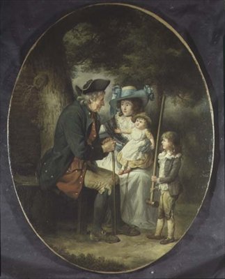 aile, içinde, lâ notasi, manzara by James Ward