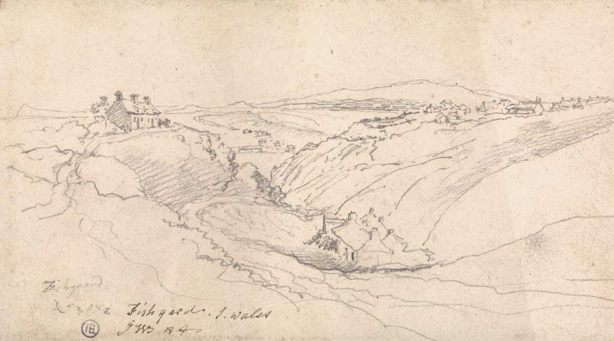Fishguard, Pembrokeshire, Güney Galler by James Ward